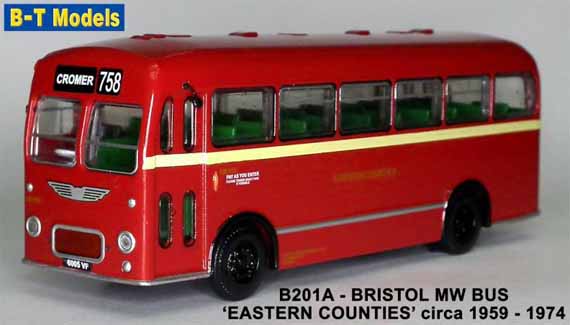 Eastern Counties Bristol MW